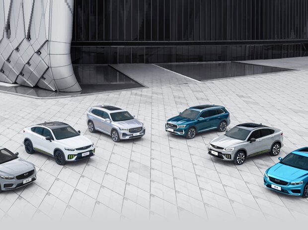 Geely global sales